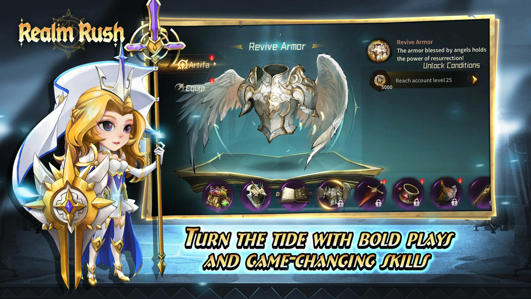 Realm Rush – Brave the Chaos - عکس بازی موبایلی اندروید