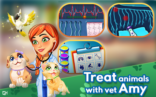 Dr. Cares - Amy's Pet Clinic - عکس بازی موبایلی اندروید