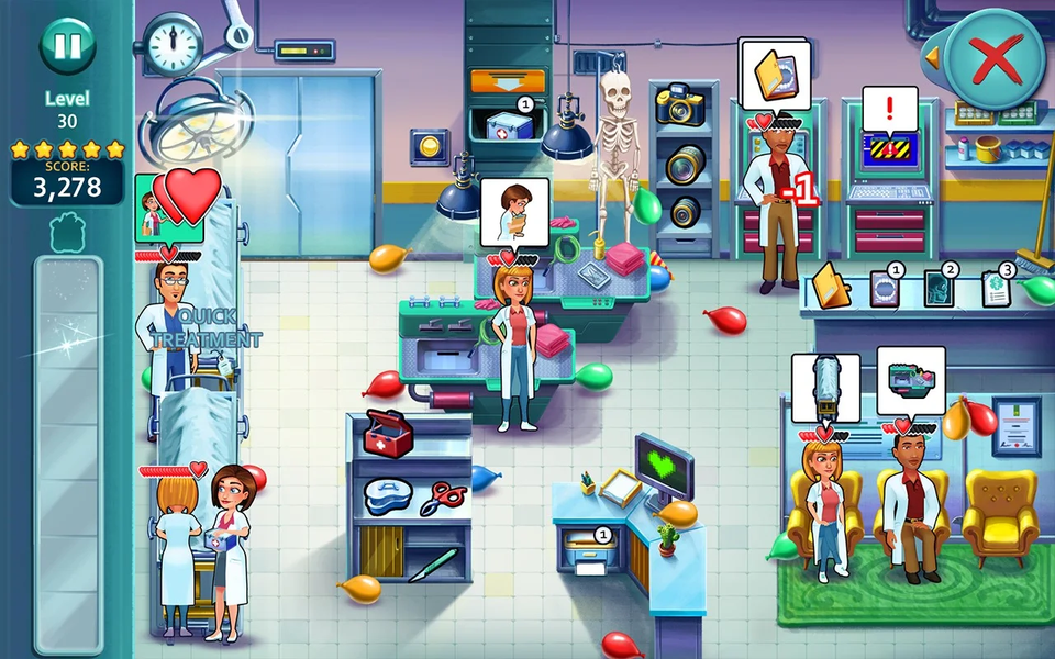 Heart's Medicine - Doctor Game - Gameplay image of android game