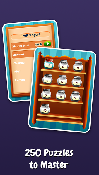 Sweet Words: Brain Puzzle Game - عکس بازی موبایلی اندروید