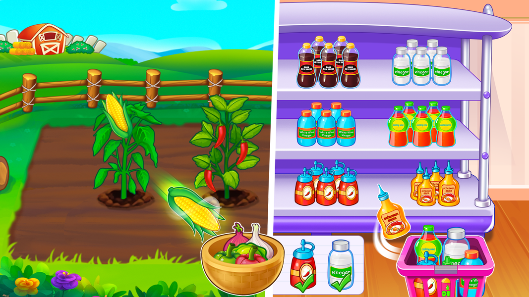 cooking chef kitchen school - Image screenshot of android app