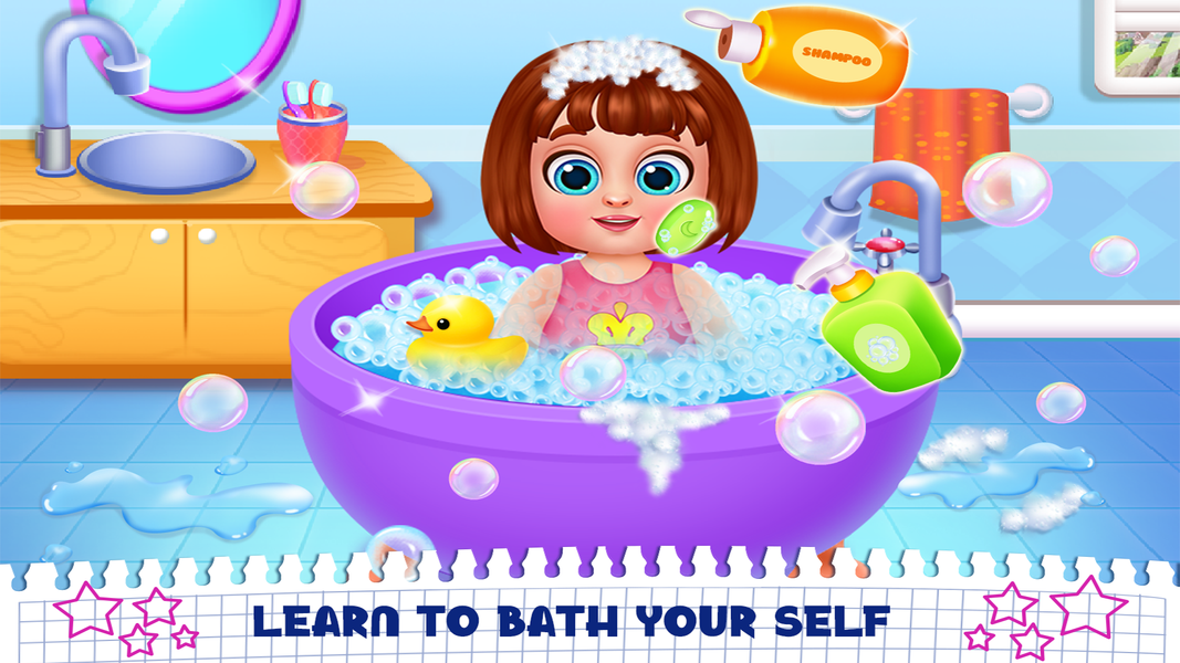 newborn babyshower - baby care - عکس بازی موبایلی اندروید