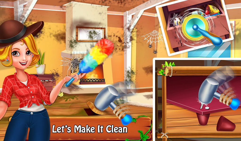 Farm Cleanup: House Cleaning - عکس برنامه موبایلی اندروید
