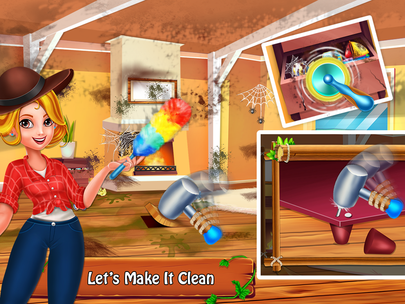 Farm Cleanup: House Cleaning - عکس برنامه موبایلی اندروید