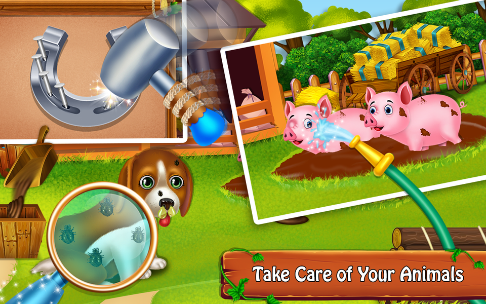 Farm Cleanup: House Cleaning - عکس برنامه موبایلی اندروید
