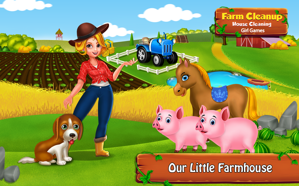 Farm Cleanup: House Cleaning - عکس برنامه موبایلی اندروید