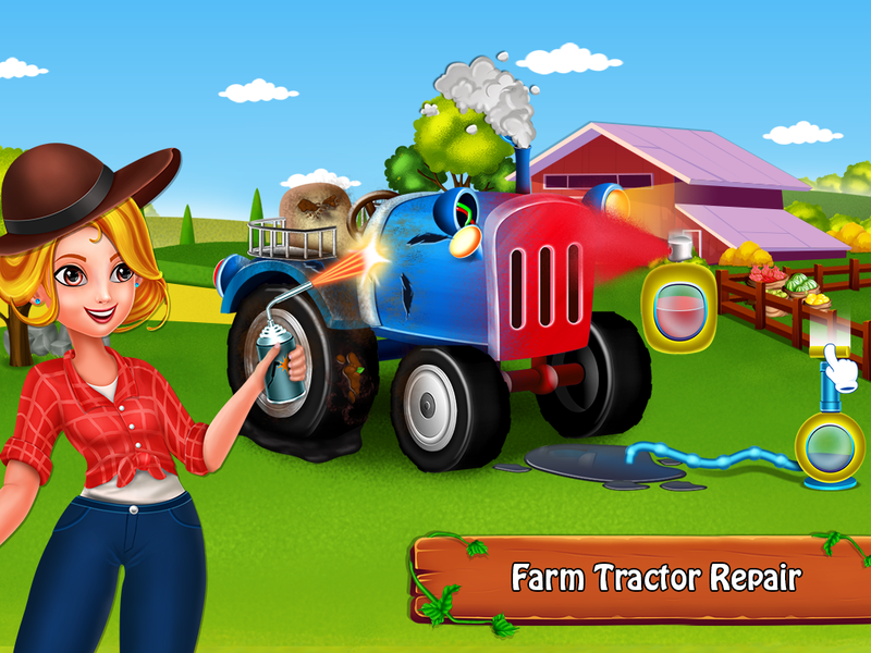 Farm Cleanup: House Cleaning - عکس برنامه موبایلی اندروید