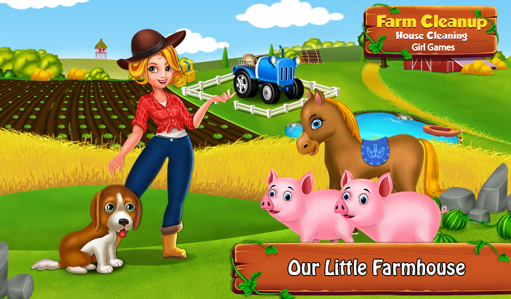Farm Cleanup: House Cleaning - عکس برنامه موبایلی اندروید