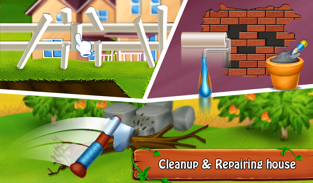 Farm Cleanup: House Cleaning - عکس برنامه موبایلی اندروید