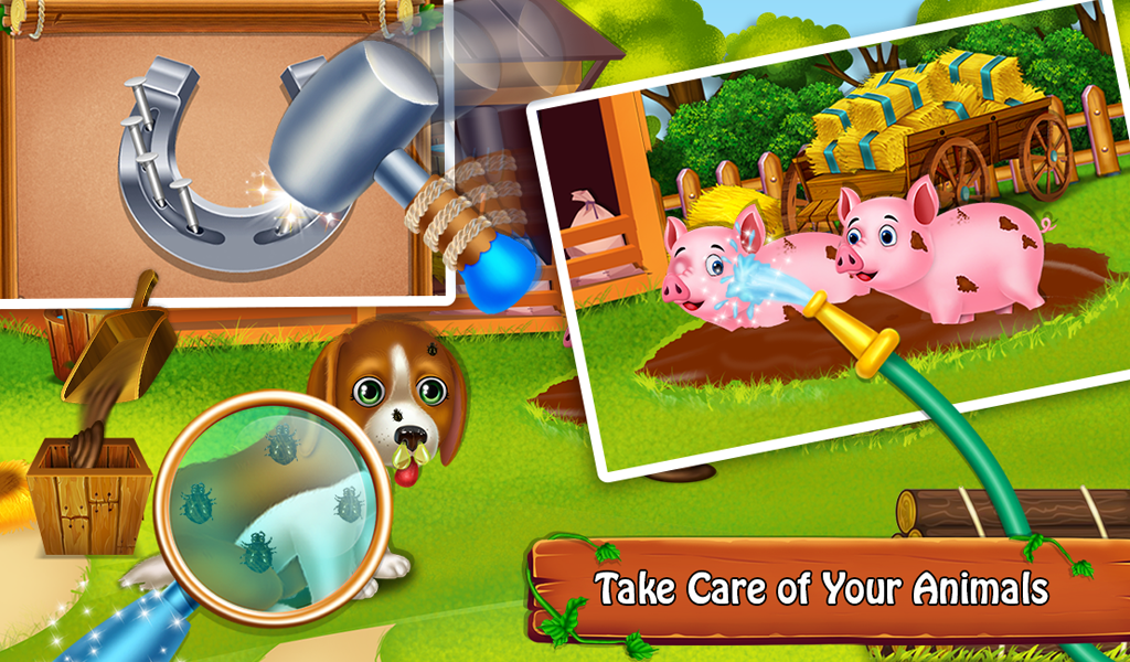 Farm Cleanup: House Cleaning - عکس برنامه موبایلی اندروید