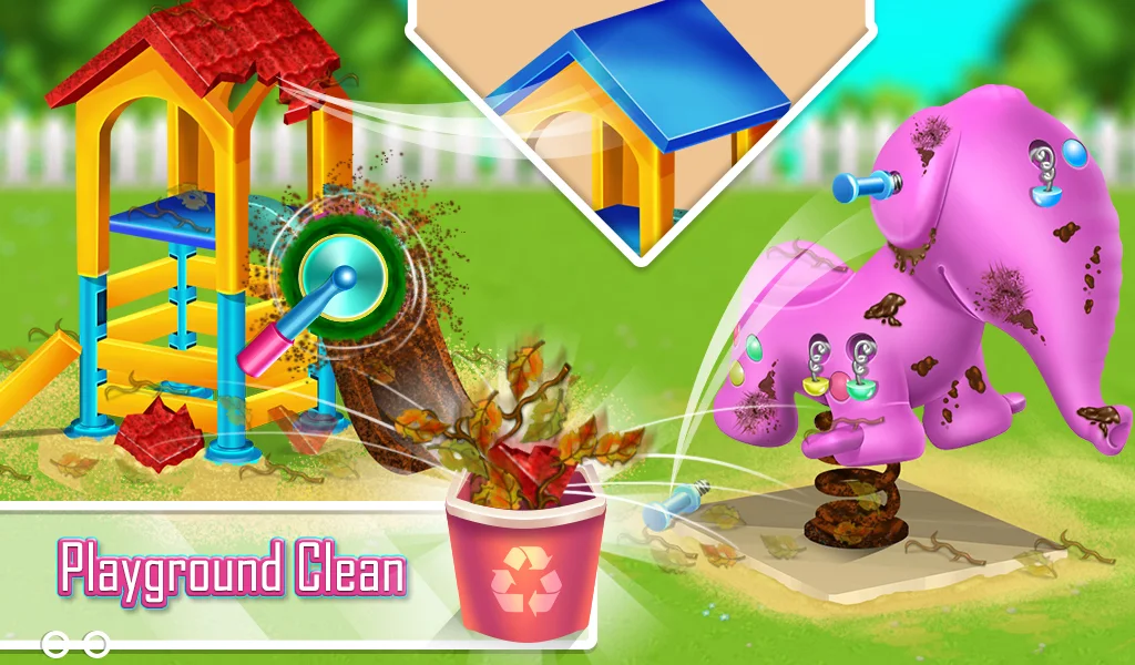 HappyHome Cleanup game - عکس بازی موبایلی اندروید