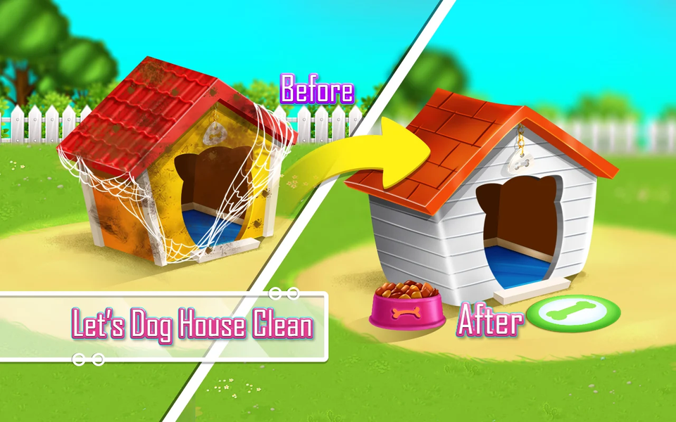 HappyHome Cleanup game - عکس بازی موبایلی اندروید