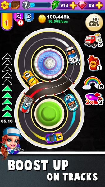 Merge Car - Idle Tap Games - عکس بازی موبایلی اندروید