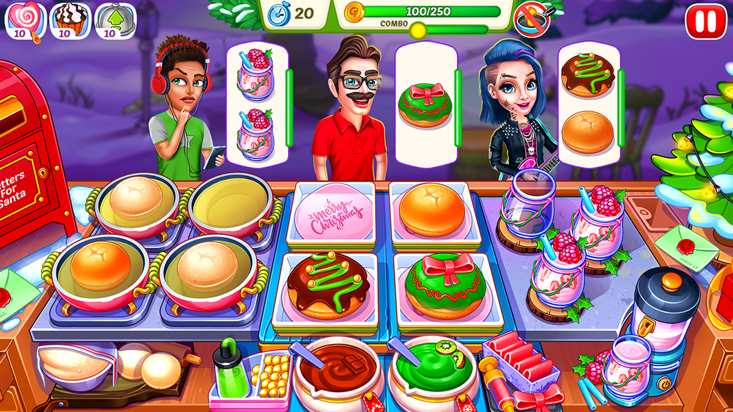 Christmas Fever Cooking Games - عکس بازی موبایلی اندروید