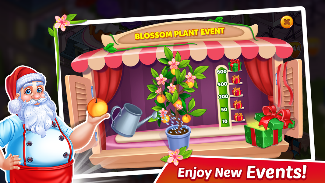 Christmas Fever Cooking Games - Gameplay image of android game