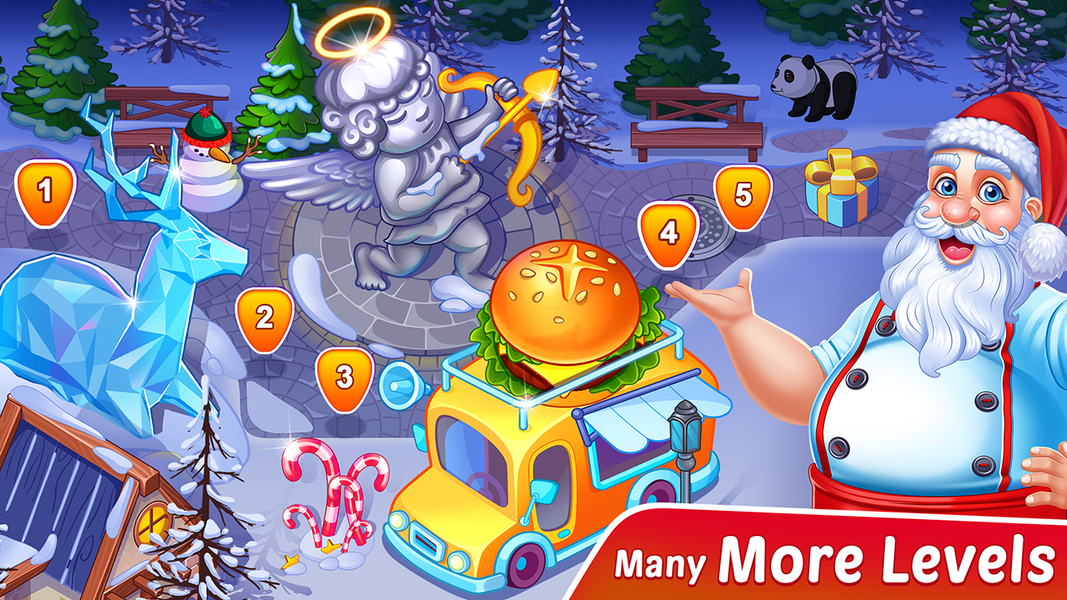Christmas Fever Cooking Games - Gameplay image of android game