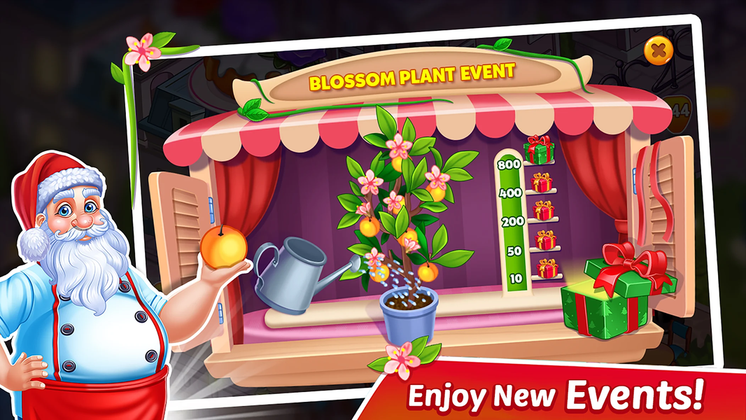 Christmas Fever Cooking Games - Gameplay image of android game