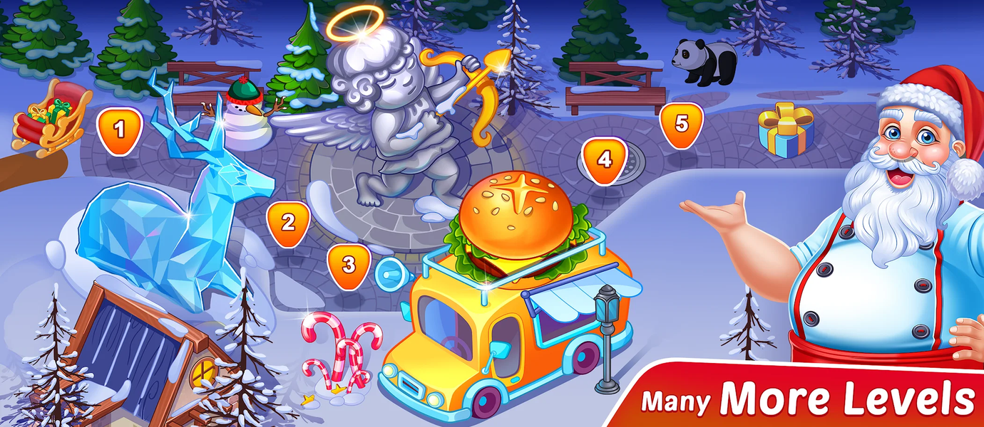 Christmas Fever Cooking Games - Gameplay image of android game