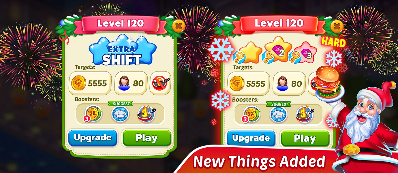 Christmas Fever Cooking Games - Gameplay image of android game