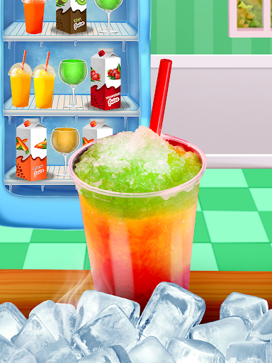 Icy Slushy Maker Cooking Game - Image screenshot of android app