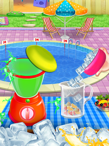 Icy Slushy Maker Cooking Game - Image screenshot of android app
