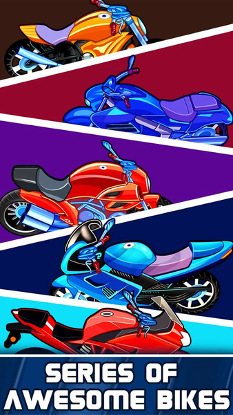Merge Bike Idle Games - Gameplay image of android game