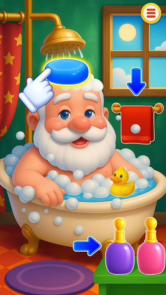 Santa's Life Cycle Day Care - عکس بازی موبایلی اندروید