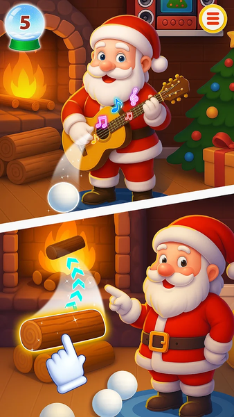 Santa's Life Cycle Day Care - عکس بازی موبایلی اندروید