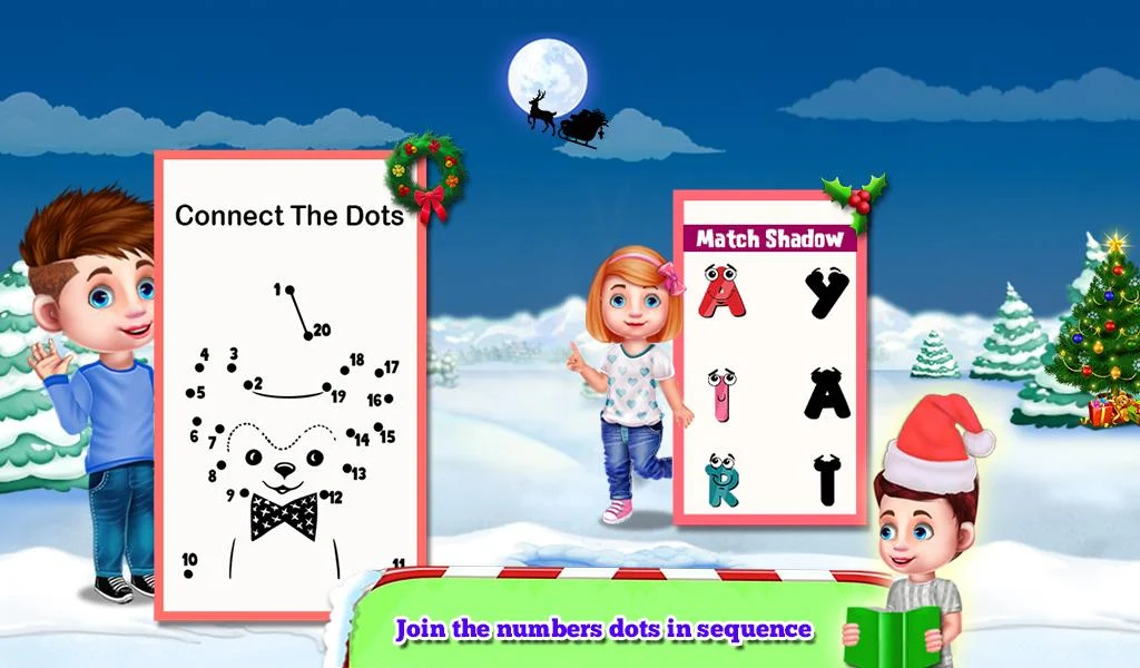 Connect The Dots Kids Games - Gameplay image of android game