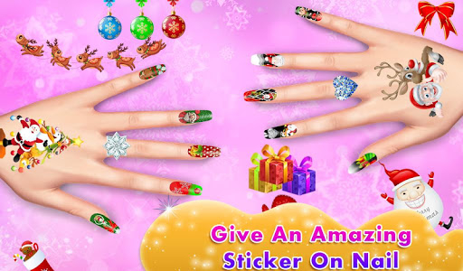 Christmas Nail Art Salon : Nail Designs Game - عکس بازی موبایلی اندروید