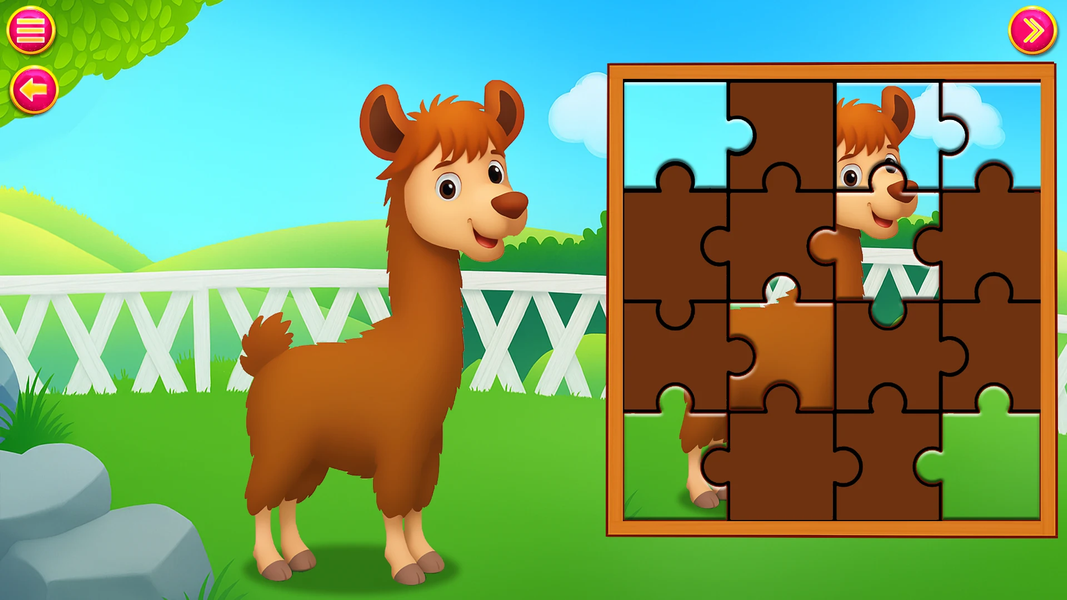 Christmas Jigsaw Puzzle Games - Gameplay image of android game