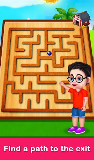 Educational Virtual Maze Puzzle for Kids - Image screenshot of android app