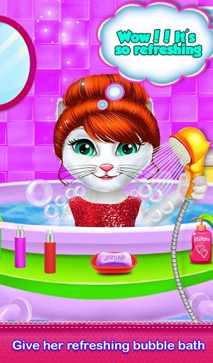 Kitty Daily Activities Game - Gameplay image of android game
