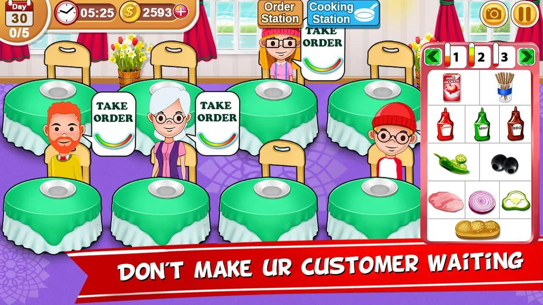 My sandwich Shop Games - Gameplay image of android game