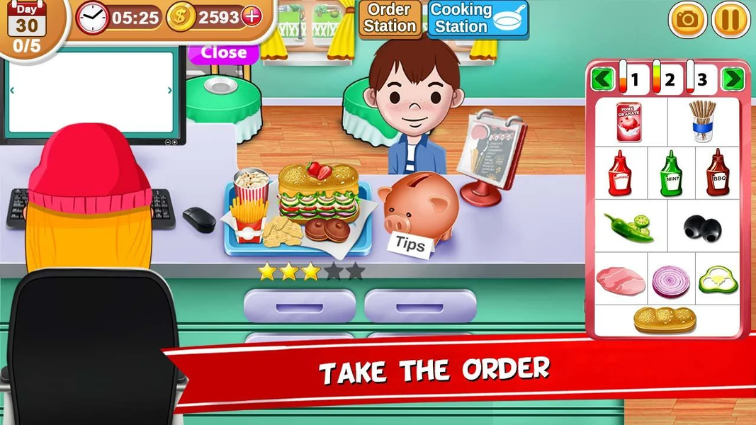 My sandwich Shop Games - عکس بازی موبایلی اندروید