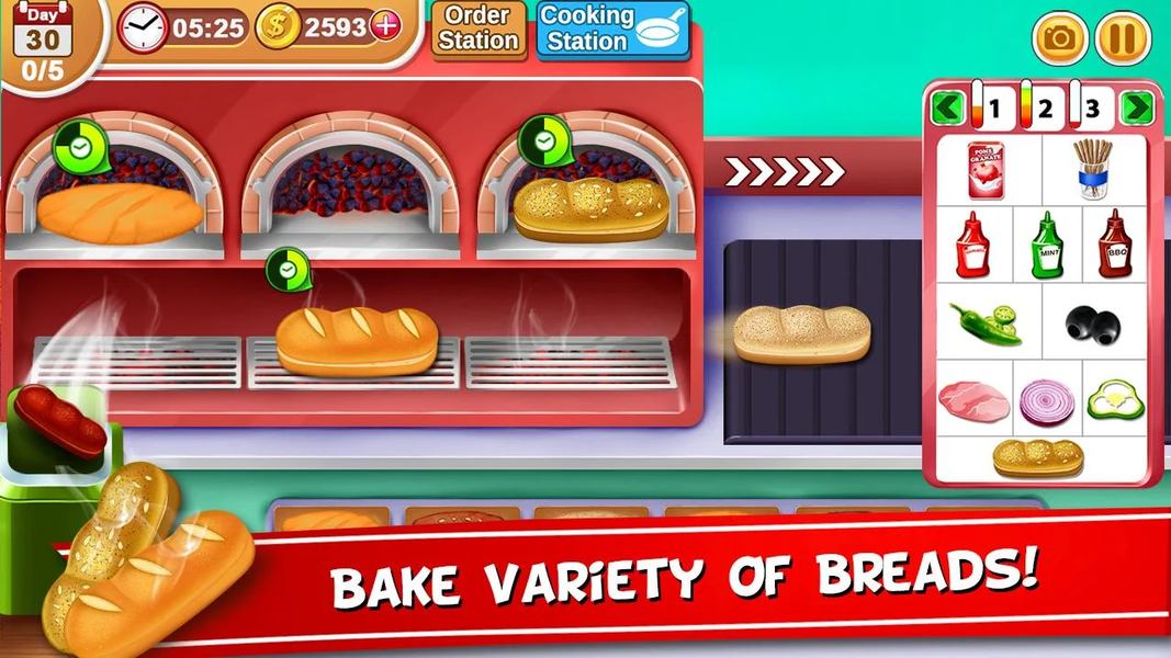 My sandwich Shop Games - عکس بازی موبایلی اندروید