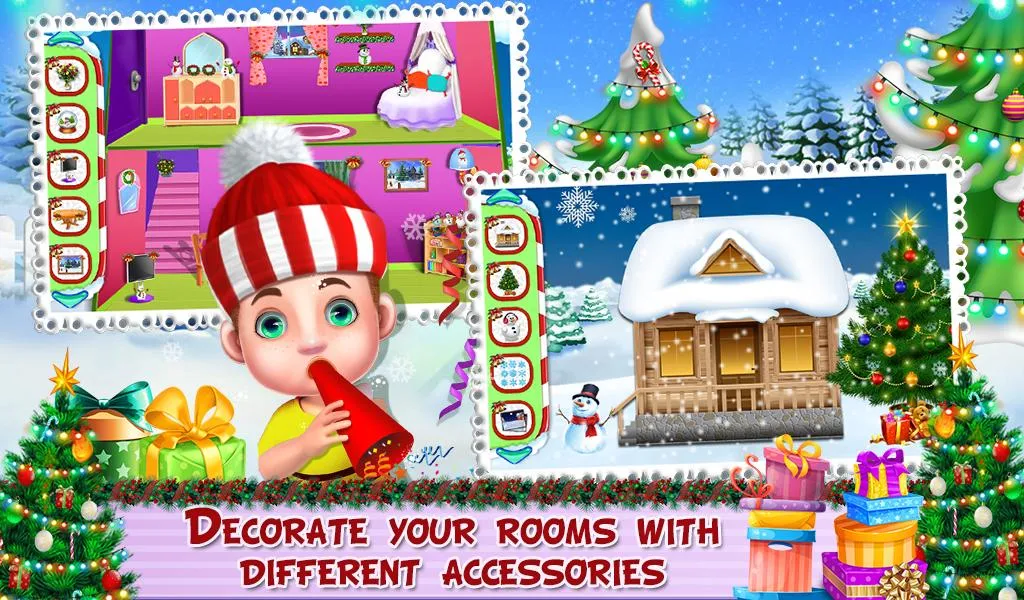 Christmas Room Decoration Game - عکس بازی موبایلی اندروید