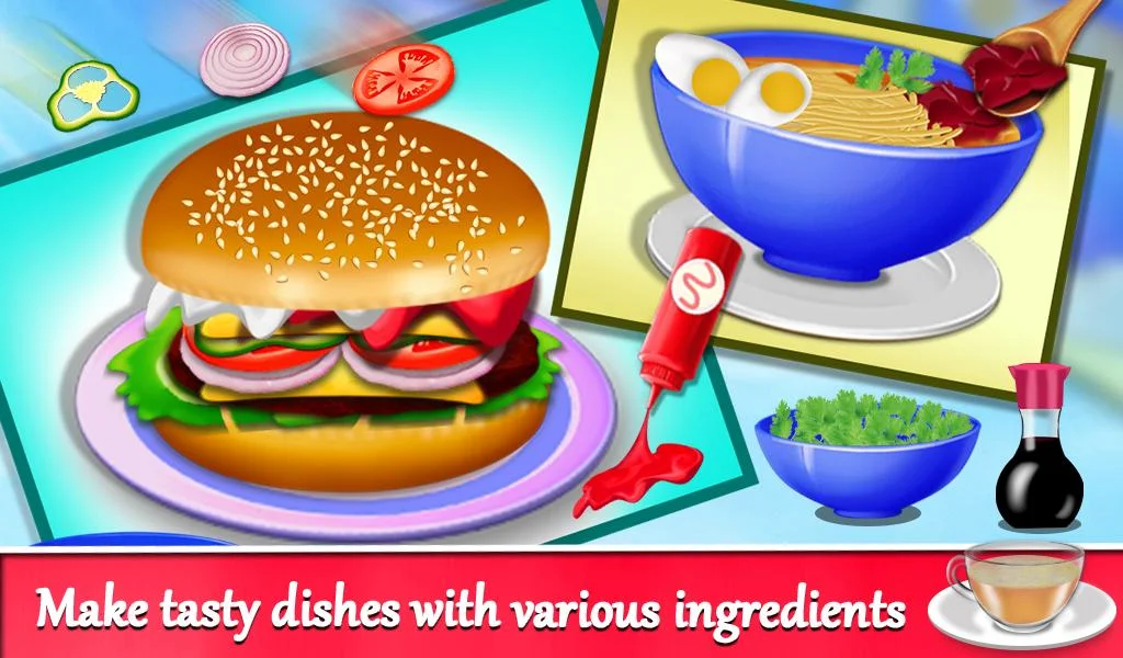 Cooking in Kitchen Food Games - Gameplay image of android game