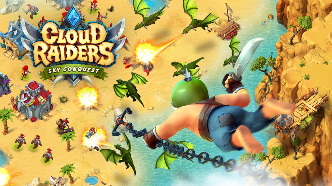 Cloud Raiders - Gameplay image of android game