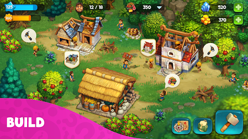The Tribez: Build a Village - Gameplay image of android game
