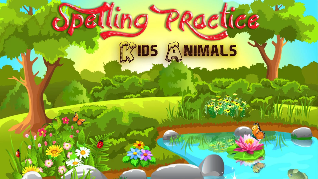 kids Spelling Practice Animals - Gameplay image of android game