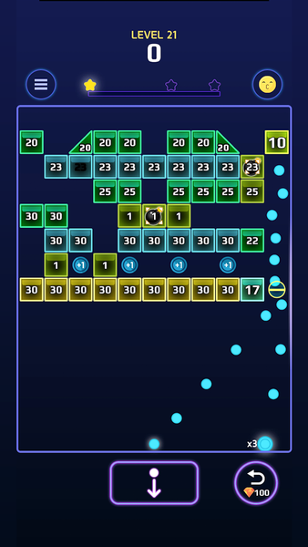 Brick Breaker Smash - Gameplay image of android game
