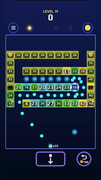 Brick Breaker Smash - Gameplay image of android game