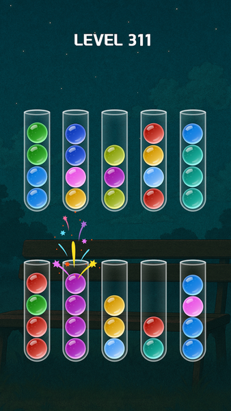 Sort Color Melody - Gameplay image of android game