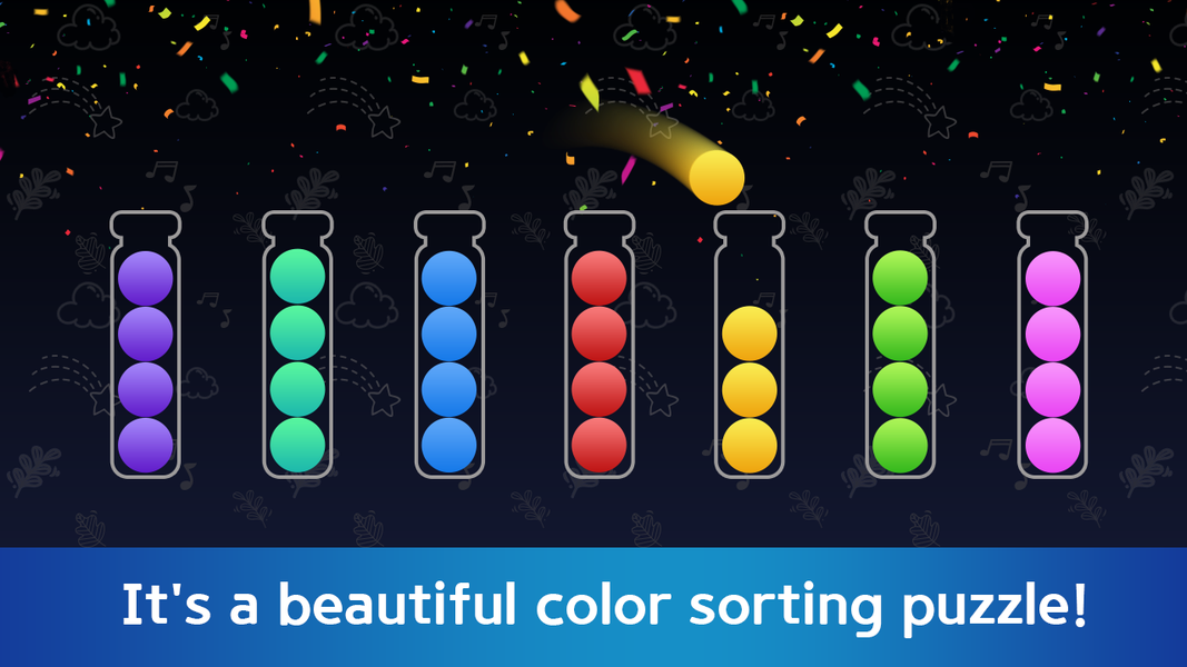 Sort Puzzle Brain Test - عکس بازی موبایلی اندروید
