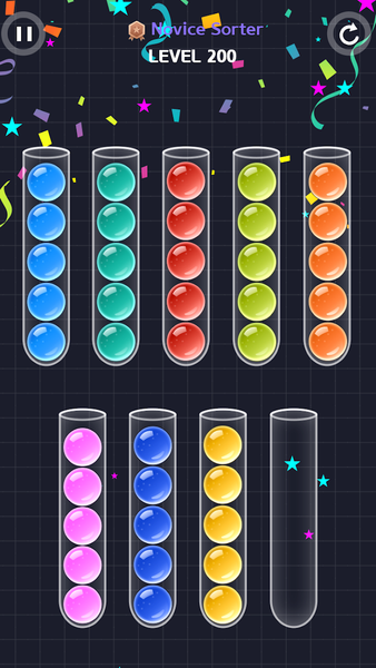 Sort Color Puzzle - عکس بازی موبایلی اندروید