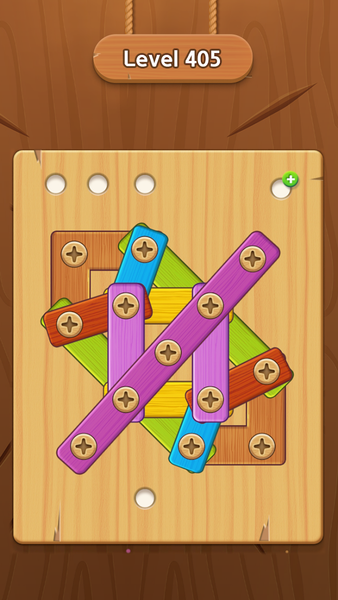 Wood Screw N Bolt - Gameplay image of android game