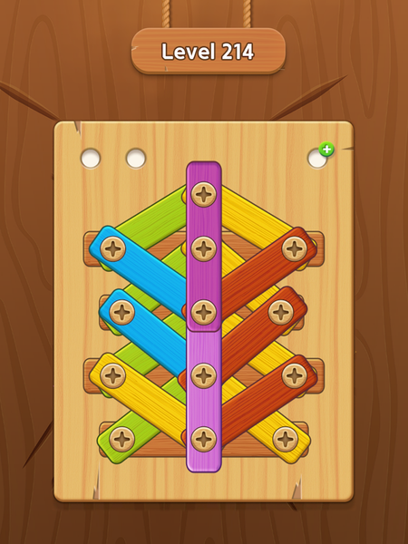 Wood Screw N Bolt - Gameplay image of android game