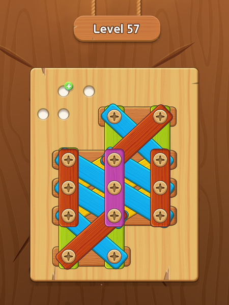 Wood Screw N Bolt - Gameplay image of android game