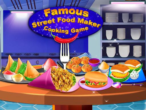 Indian Street Food Cooking Fun - Image screenshot of android app